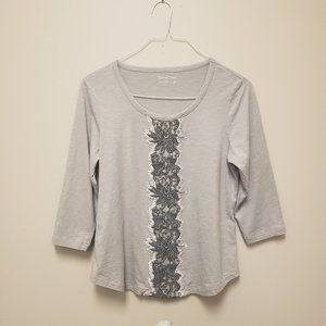 Coldwater Creek Grey T-shirt